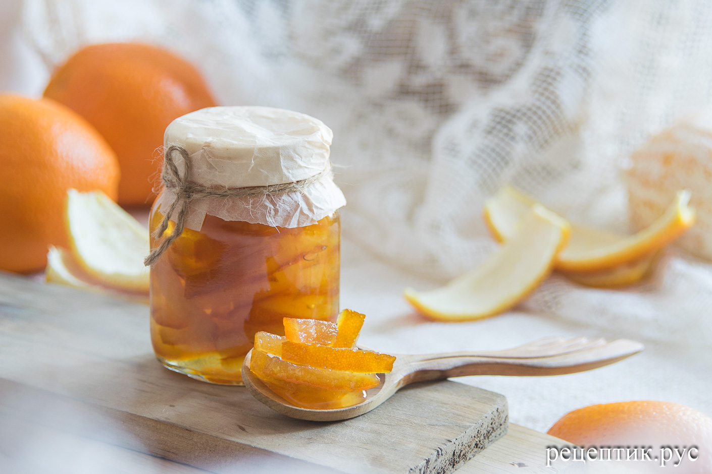 Мягкие апельсиновые цукаты в домашних условиях - рецепт с фото, результат