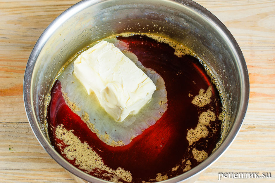 Козульное пряничное тесто на карамели - рецепт с фото, шаг 6