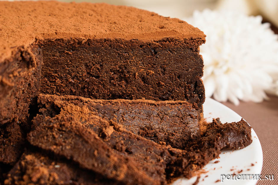Торт «Шоколадный трюфель» - рецепт с фото, результат
