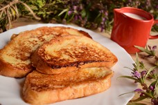 Рецепт сладких гренок из батона